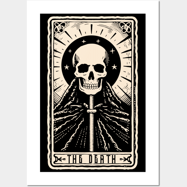 The Death Tarot Card Wall Art by Daaiana